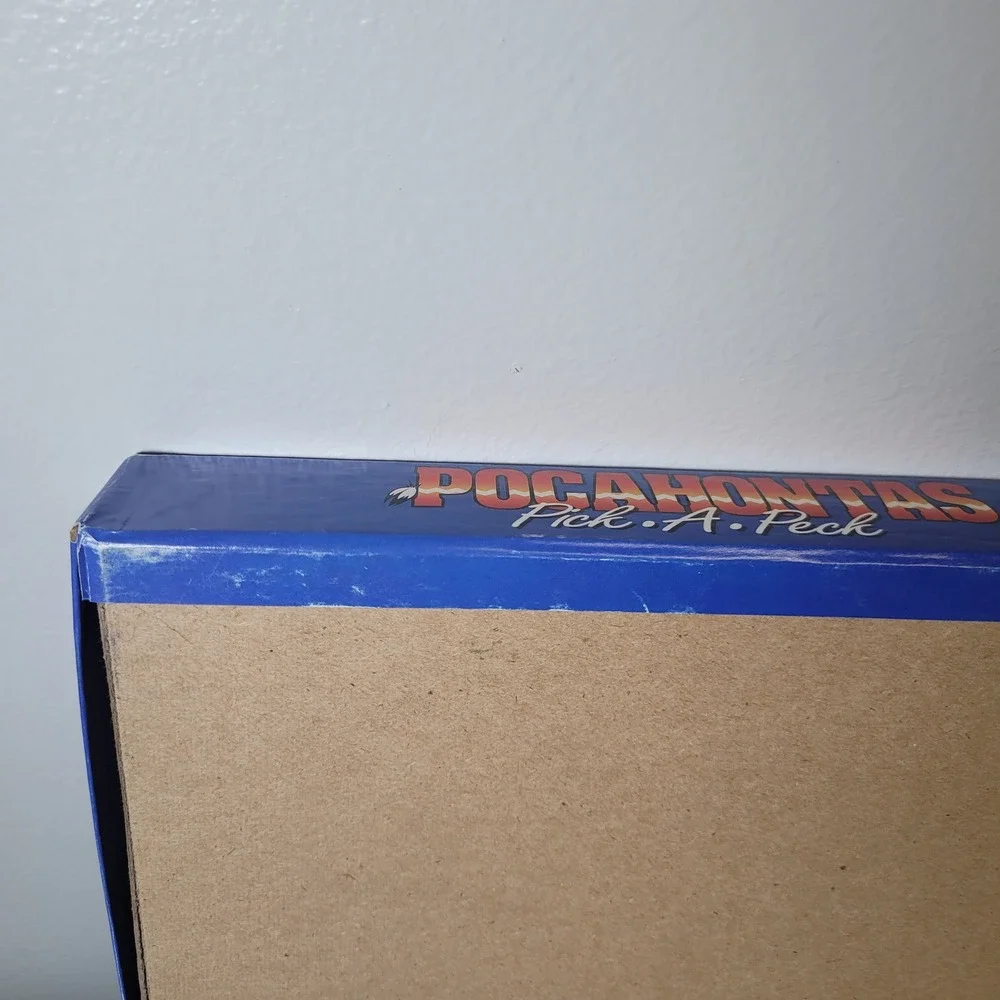 Pocahontas Pick a Peck Game Sealed Vintage 1994 Fundex‎ Childrens Counting Game